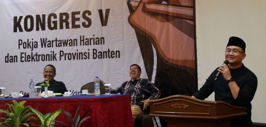 Wagub membuka Kongres V Pokja Wartawan Harian Dan Elektronik Provinsi Banten