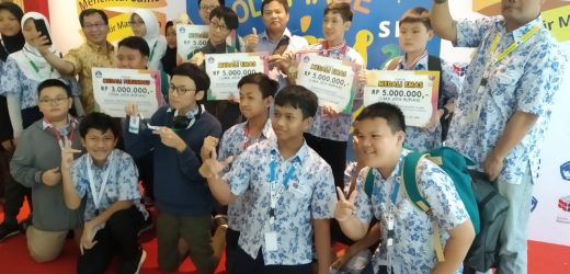 Sabet 4 Emas 2 Perunggu, Banten Juara Umum OSN 2019 Tingkat SMP