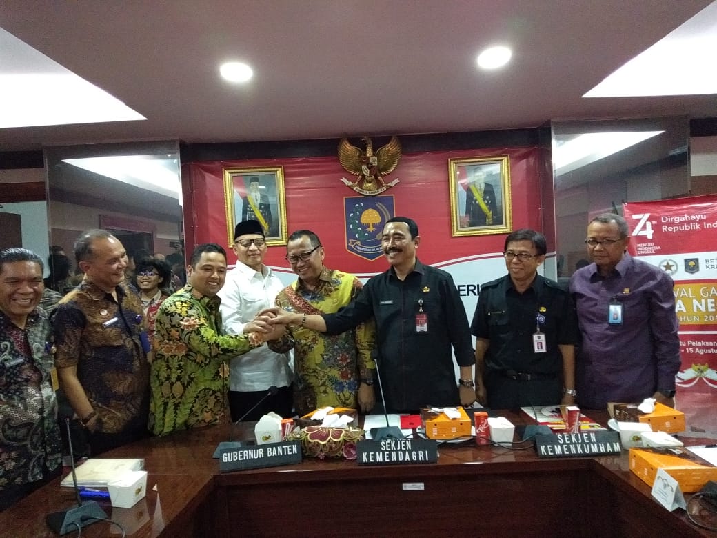Jadi Mediator Kemenkumham dan Walikota Tangerang, Gubernur Banten : Dua-duanya Harus Chemistry