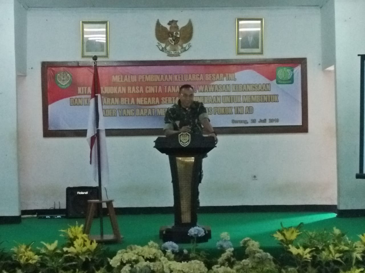 Danrem 064/MY : Keluarga Besar TNI Harus Menjadi Unsur Pemersatu Masyarakat