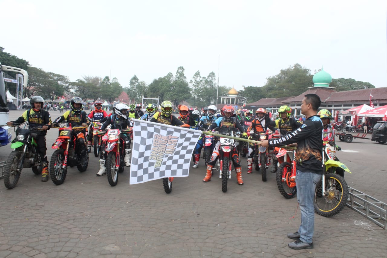 Danrem 0604/MY Jajal Keganasan Track Serang Adventure Trail Star 2019