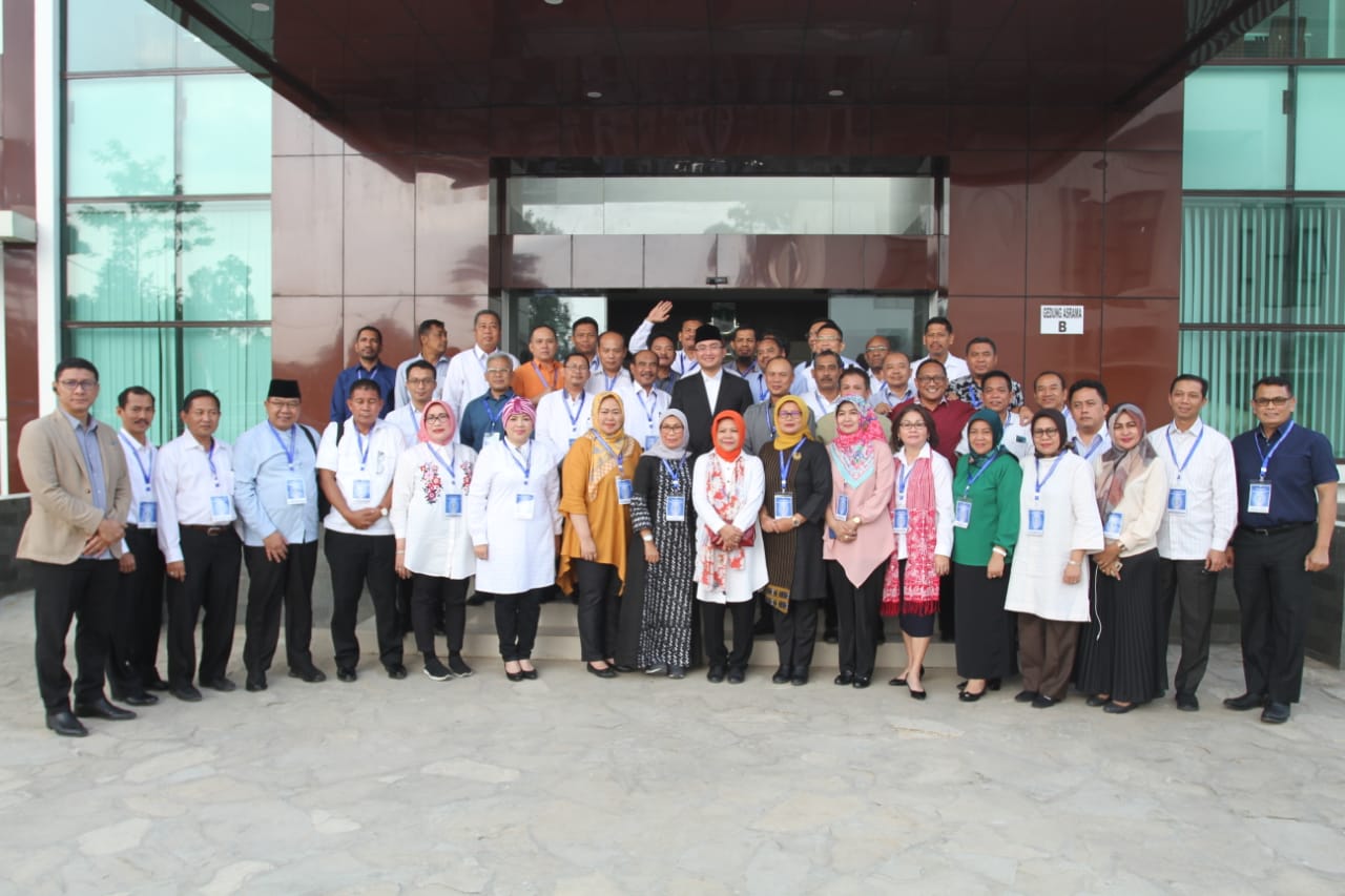 Tinjau Gedung Diklatpim II BPSDMD Banten, Wagub : Fasilitasnya Setara Bintang 4