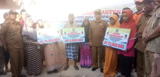 Pemprov Banten Gerak Cepat Beri Bantuan Korban Gempa