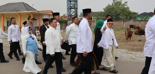 Pengamanan Kunjungan  Wakil Presiden Terpilih KH Ma’ruf Amin di Tanara