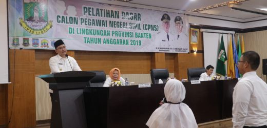 235 CPNS Lulus Diklatsar, Wagub Banten : Jadilah ASN Profesional, Kompeten, Berintegritas dan Sadar Teknologi