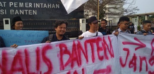 Pokja Wartawan Banten Tuntut Dewan Pers Turun Perjuangkan Haknya Wartawan