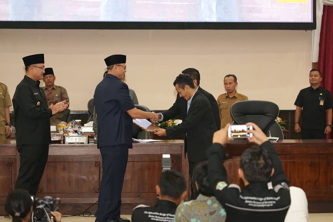 Pimpinan DPRD Dilantik, Wagub Banten : Pemprov Membuka Diri dari Kritikan Dewan