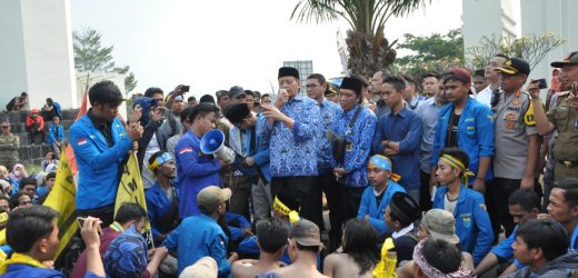 Demo PMII Banten Ditemui Langsung Gubernur