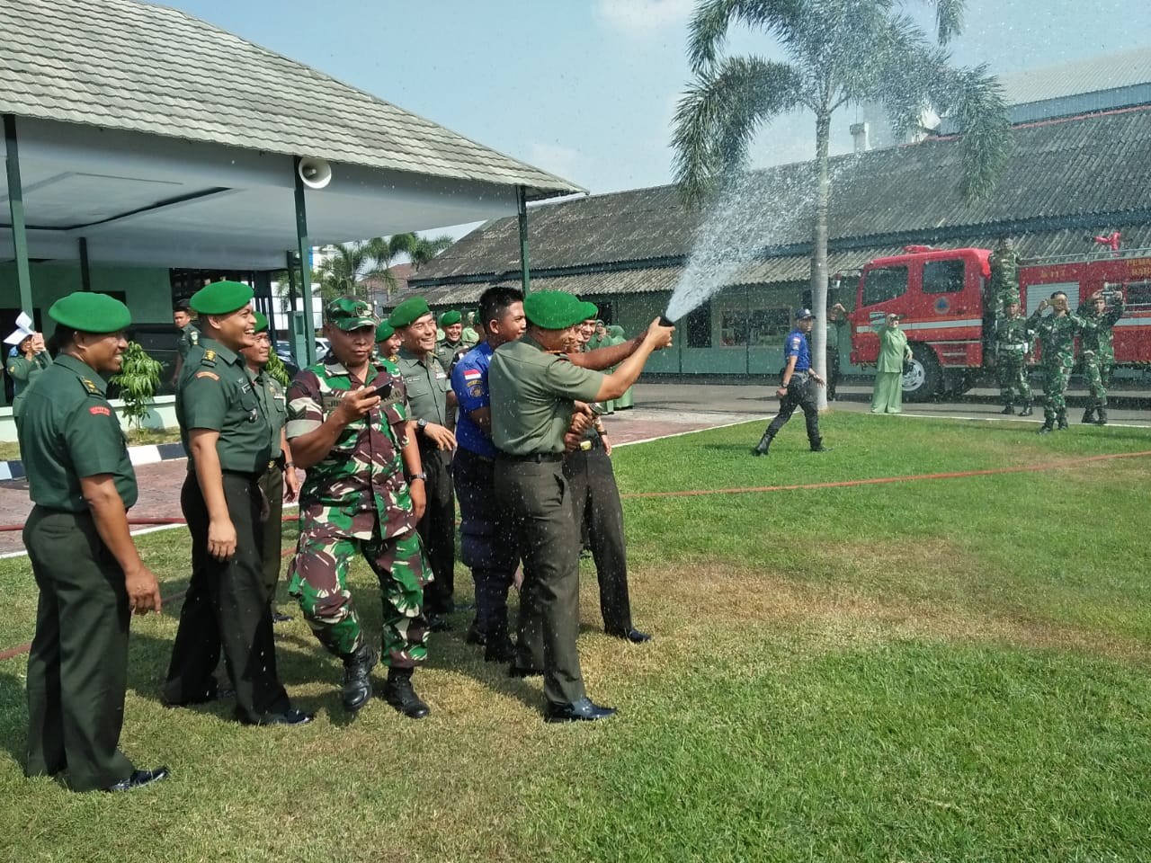 256 Prajurit Korem 064/MY Naik Pangkat Di Hari Kesaktian Pancasila