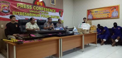 Tim Jawara Dan Resmob Polda Banten Tangkap Spesialis Pembobol Mini Market