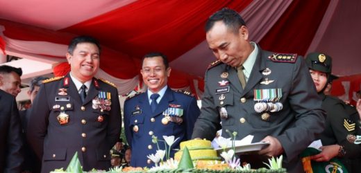 HUT TNI Ke-74, Danrem 064/MY : TNI Komitmen Wujudkan Profesionalisme