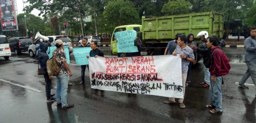 BEM Serang Beri Raport “Merah” Kepada Bupati
