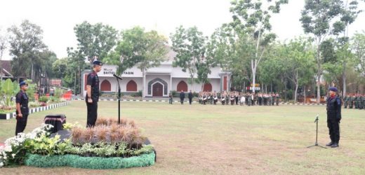 Wakapolda Banten Pimpin Upacara Peringatan HUT Brimob ke 74 Tahun