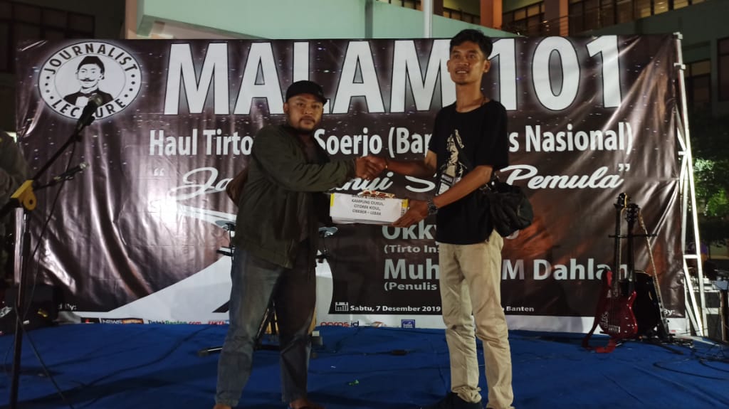 Peringati Haul Bapak Pers Nasional, Journalist Lecture Galang Dana Banjir Citorek