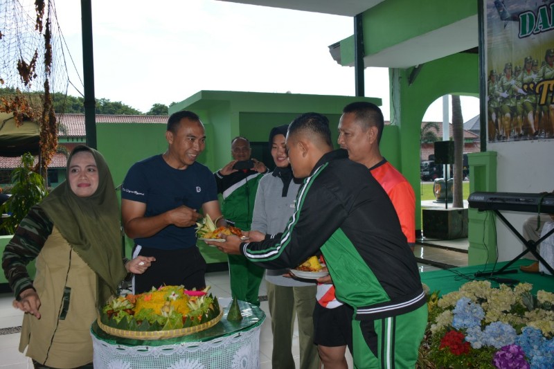 Korem 064/MY Olahraga Bersama Serta Syukuran Dalam Rangka Hari Juang TNI AD