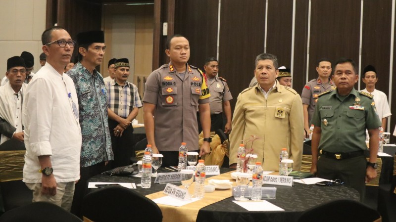 Cegah Radikalisme, Polres Serang Gelar FGD ROTI