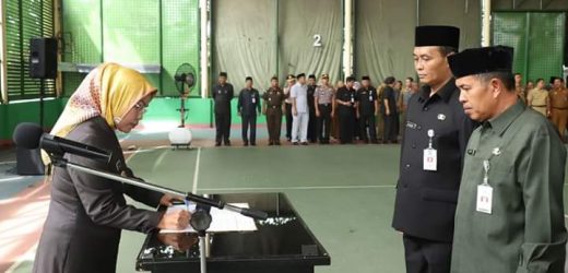 Lantik 277 Pejabat, Bupati Serang Minta Pemerintah Kecamatan Siaga Bencana