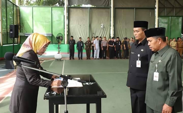 Lantik 277 Pejabat, Bupati Serang Minta Pemerintah Kecamatan Siaga Bencana