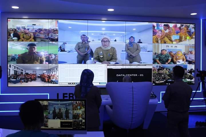 Bupati Lebak Pantau Musrenbang 6 Kecamatan Lewat Teleconfence