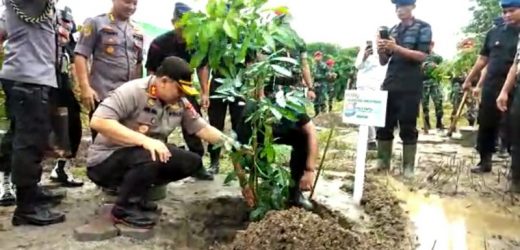 Tanam Ribuan Pohon, Kapolda Banten Ajak Masyarakat Peduli Lingkungan