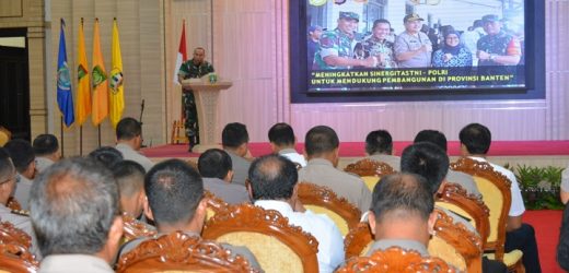 Sinergitas TNI-POLRI Dalam Mendukung Pembangunan Di Banten