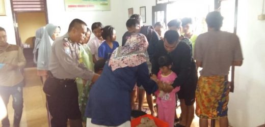 Banjir Landa Serang Timur, Tim Satgas Bencana Polres Serang Bergerak