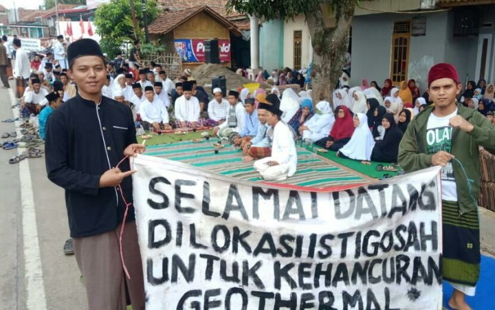 Tolak Geothermal, Masyarakat Padarincang Persiapkan Istighosah di Kantor Bupati Serang