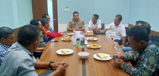 Kapolsek Cikande Hadiri Rakor Rencana Unjuk Rasa Buruh