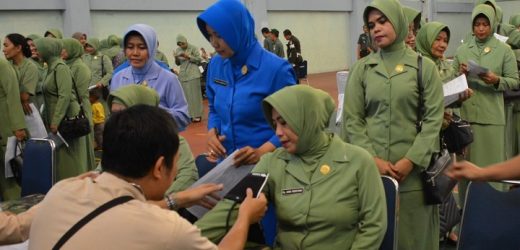 Persit Koarcab Rem 064 PD III Siliwangi Gelar Donor Darah