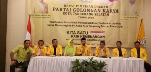 Golkar Tangsel Resmi Usung Benyamin – Pilar