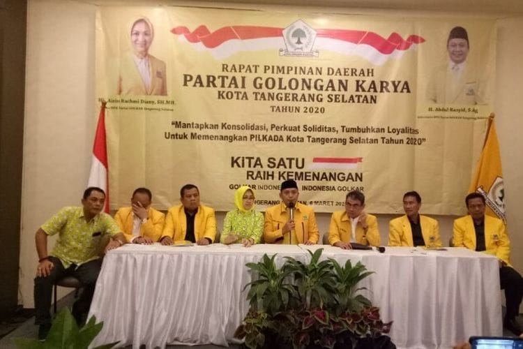 Golkar Tangsel Resmi Usung Benyamin – Pilar