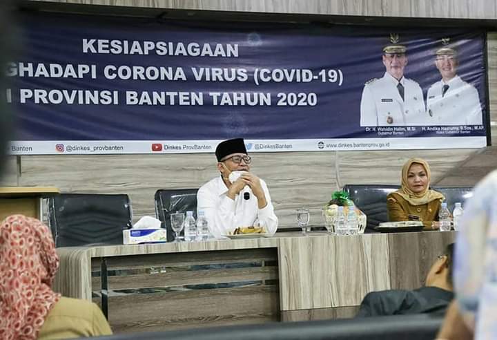 Gubernur WH : Empat Warga Banten Positif Virus Corona