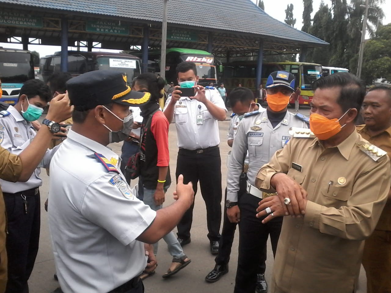 Cegah Keramaian, Walikota Serang Intensifkan Satpol PP Lakukkan Pemantauan