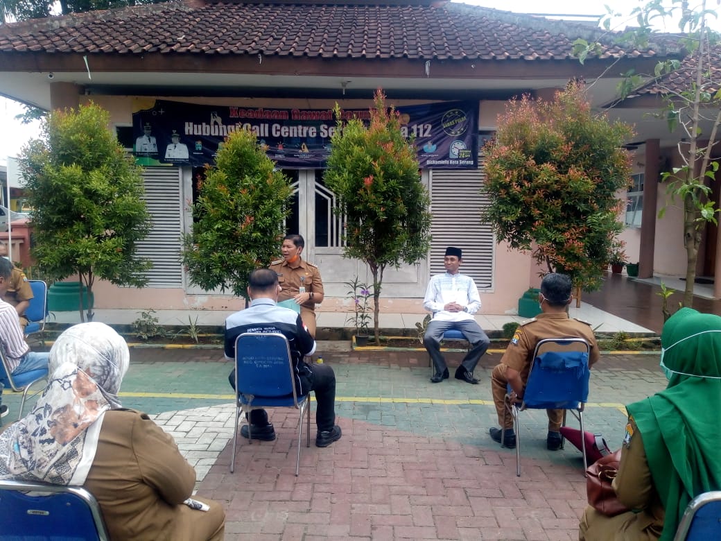 Komisi I DPRD Kota Serang Sidak Penanganan Covid-19 di Tingkat Kecamatan