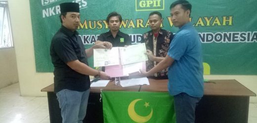 Iin Muhlisin Resmi Nahkodai PW GPII Banten