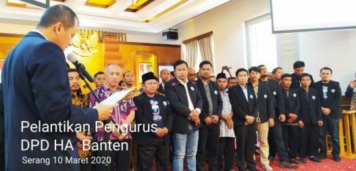 HA IPB Banten Resmi Dilantik