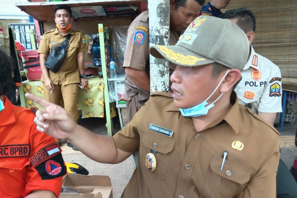 Isu Pasar Rau Di Tutup Hoax, Subadri : Status Kota Serang Masih Waspada Belum KLB
