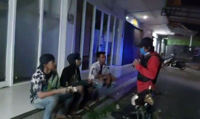 Ditreskrimum Polda Banten Rutin Gelar Patroli Dan Sosialisasi Social Distancing