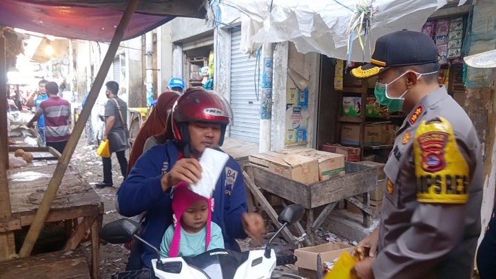 Cek Kesiapan New Normal, Kapolres Serang Sidak Pasar Tradisional