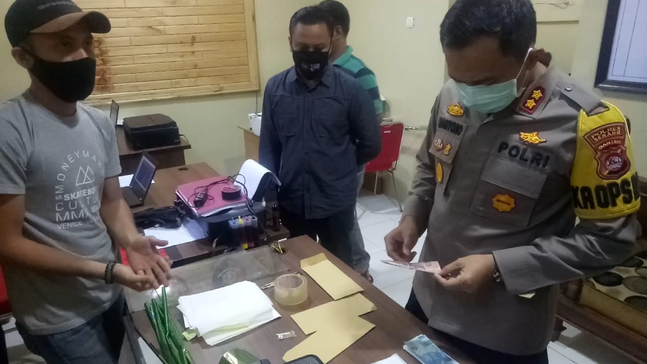 Tim Resmob Polres Serang Bongkar Jaringan Pembuatan Upal