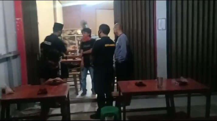 Cegah Penyebaran Covid-19,  Ditreskrimum Polda Banten Terus Lakukan Patroli Malam