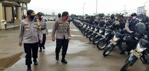 Dirbinmas Polda Banten Kunjungi Mapolres Serang, Cek Seluruh  Kendaraan Personil Bhabinkamtibmas