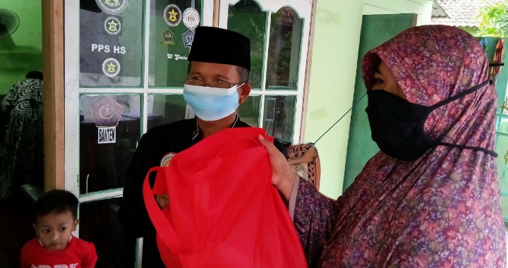 Suksesi New Normal Lakukan Baksos, Jawara Dan Pendekar Banten Dukung Kebijakan Pemerintah