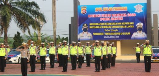 Ops Patuh Kalimaya 2020, Ratusan Pengendara Motor di Banten Kena Tilang dan Dapat Teguran