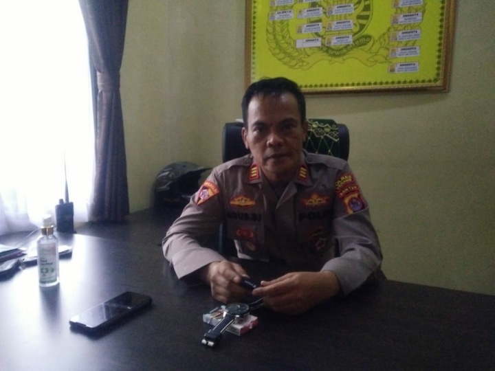 Polsek Cikeusal Amankan Seorang Terduga Pungli Saat Pembagian BST Di Tiga Desa