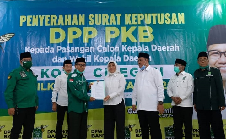 Pilkada Cilegon, Ratu Ati : Alhamdulillah PKB Tidak Pernah Berpindah Kelain Hati