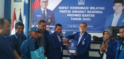 Daftar Jadi Formatur Ketua DPW PAN Banten, Syafrudin : Niat Saya Tulus Membesarkan Partai