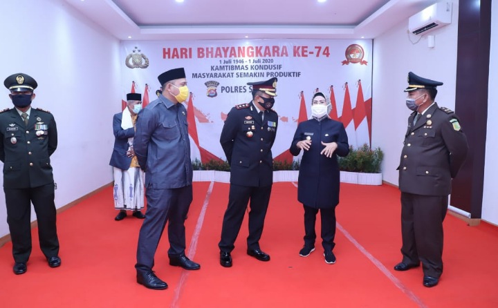 Hari Bhayangkara ke-74, Pemkab Serang-Polres Perkuat Program Kampung Tangguh