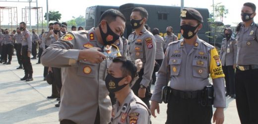 Kapolres Serang Tindak Anggota Tidak Disiplin