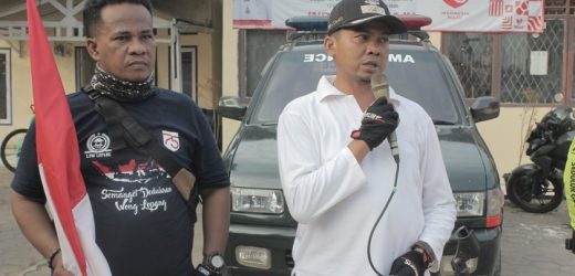 Meriahkan HUT RI ke 75, LPM Lopang Gelar Sepeda Santai